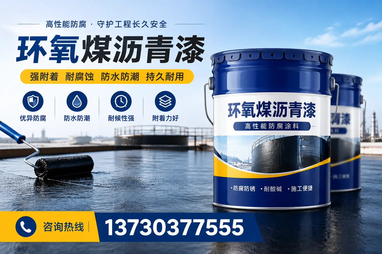 如何判断环氧煤沥青漆的质量?昭通消费者指南
