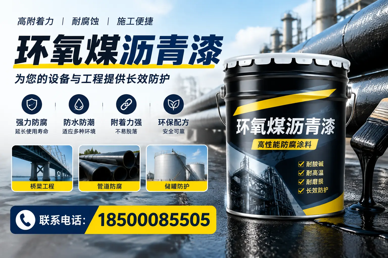 环氧煤沥青漆与其他涂料的对比分析，助力昭通企业决策